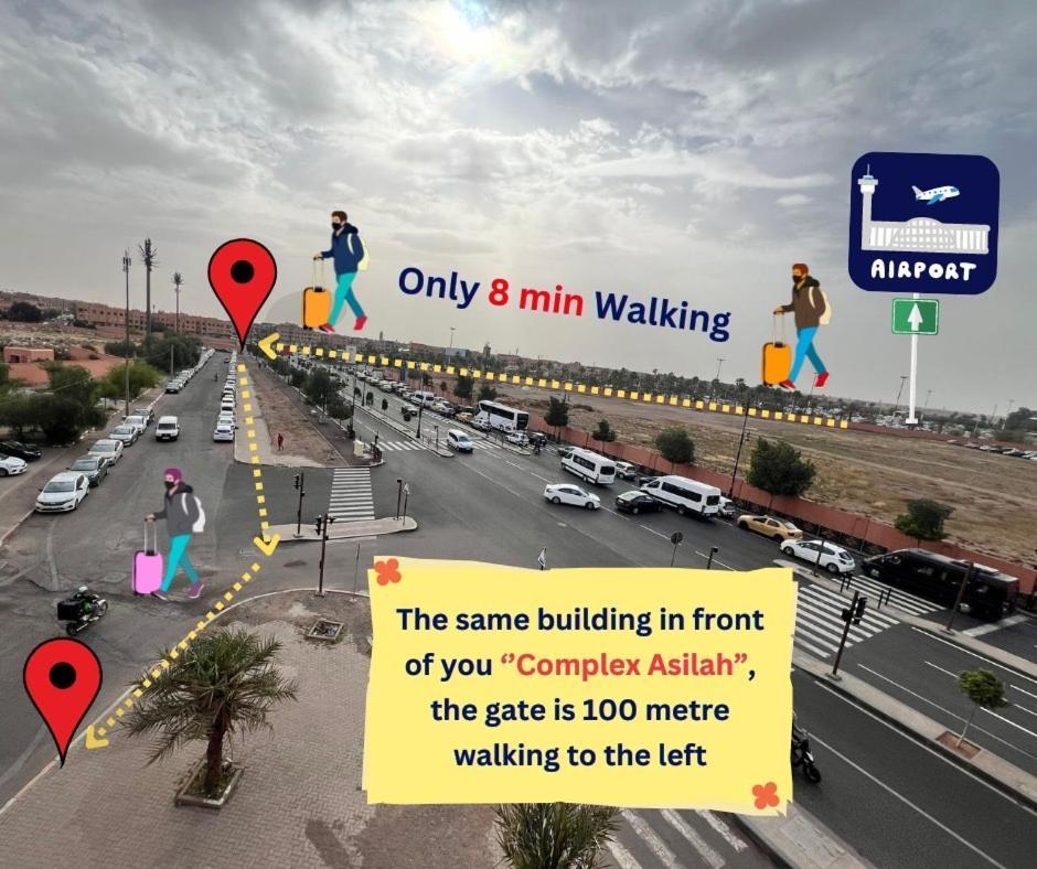 Julie Airport Marrakech Apartments Μαρακές Εξωτερικό φωτογραφία